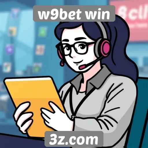 Suporte ao cliente no w9bet win analisado